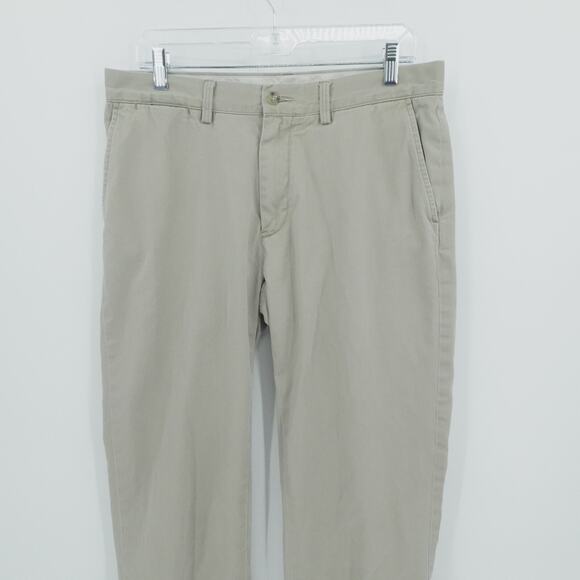 Polo Ralph Lauren Pants Mens 34x29 Beige Relaxed Fit‎ Chino Preppy Office Casual - Picture 9 of 13